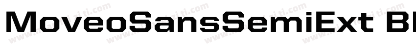 MoveoSansSemiExt BlackItalic字体转换